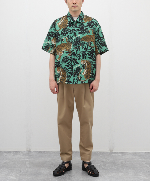 B.C STOCK ベーセーストック　【ZOZO限定】アソート柄シャツ ORIENTAL ALOHA オーバーサイズ総柄シャツ（シャツ/ブラウス