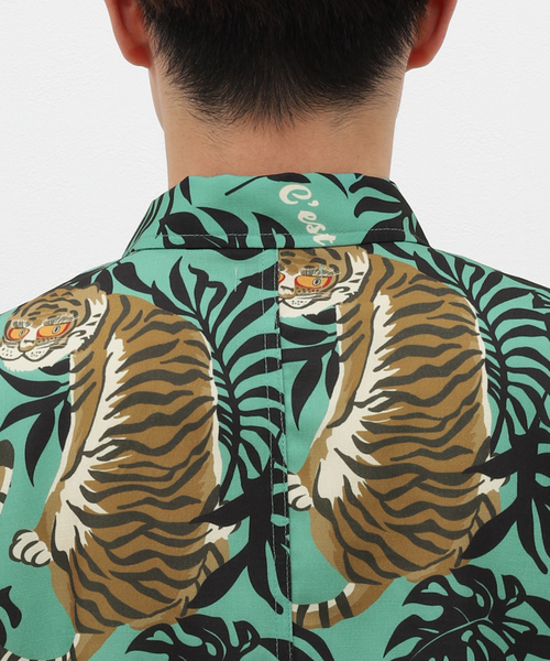 B.C STOCK ベーセーストック　【ZOZO限定】アソート柄シャツ ORIENTAL ALOHA オーバーサイズ総柄シャツ（シャツ/ブラウス