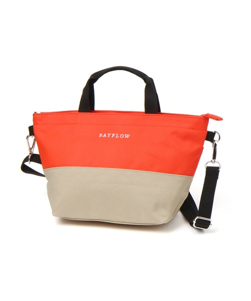 BAYFLOW（ベイフロー）の「2WAYミドルショルダｰ（ハンドバッグ・レディース・ブラウン/オレンジ/ブルー/ブラック・FREE）」の22枚目の写真