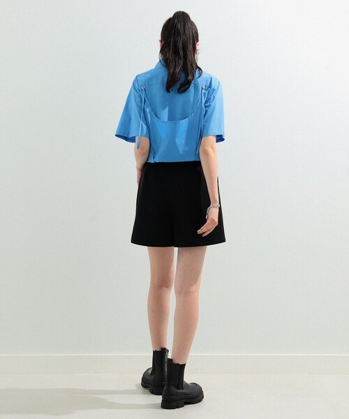 Ray BEAMS（レイビームス）の「Ray BEAMS / ラップ ミニ ショート パンツ（その他パンツ・レディース・ブラック/カーキ・0/1）」の16枚目の写真