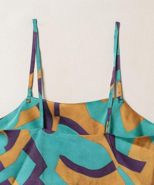 LANVIN en Bleu（ランバンオンブルー）の「アートプリントキャミソールトップス（キャミソール・レディース・ブルー/パープル系その他・38）」の13枚目の写真