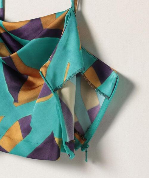 LANVIN en Bleu（ランバンオンブルー）の「アートプリントキャミソールトップス（キャミソール・レディース・ブルー/パープル系その他・38）」の14枚目の写真