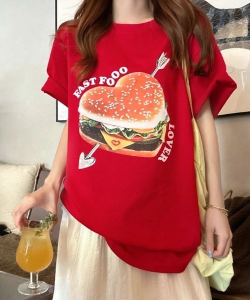 FALILV by FaLiLV オーバーサイズTEE(DRAGONFRUIT) FALILV by FaLiLV ONLINE STORE