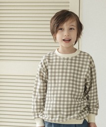 pairmanon（ペアマノン）の「総柄プリント クルーネック 長袖 スウェット（スウェット・キッズ）」