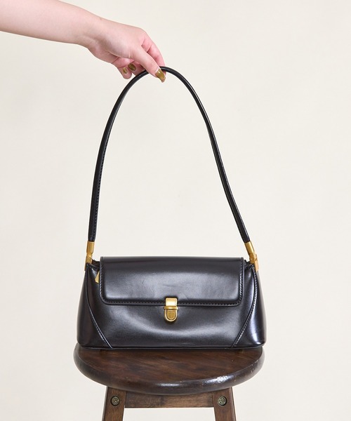 paravion（パラビオン）の「クラシカルレトロバッグ（ハンドバッグ・レディース・ブラウン/ブラック・FREE）」の3枚目の写真