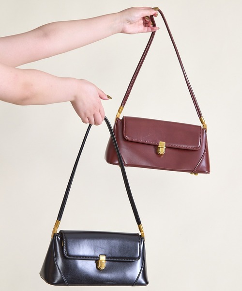 paravion（パラビオン）の「クラシカルレトロバッグ（ハンドバッグ・レディース・ブラウン/ブラック・FREE）」の9枚目の写真