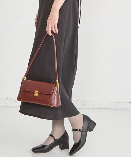 paravion（パラビオン）の「クラシカルレトロバッグ（ハンドバッグ・レディース・ブラウン/ブラック・FREE）」の21枚目の写真