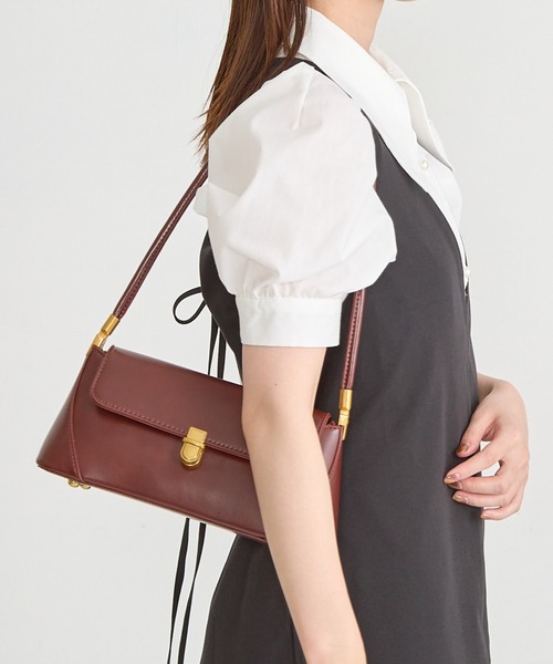 paravion（パラビオン）の「クラシカルレトロバッグ（ハンドバッグ・レディース・ブラウン/ブラック・FREE）」の22枚目の写真