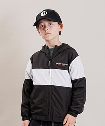DC | DC/ディーシー 23 KD CB HOODED JACKET23 キッズ カラーブロック フーデッド ジャケット 薄ジャケット スケートボード 撥水 YJK234524(ナイロンジャケット)