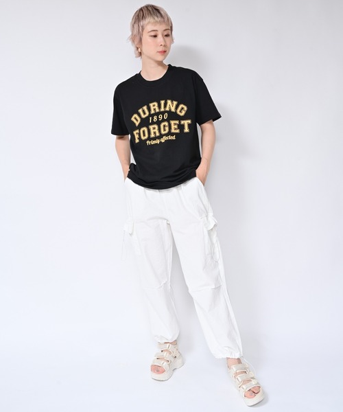 Alite cloth(アリーテクロス)の「アメリカンスタイルワイドカーゴパンツ(カーゴパンツ・レディース・ホワイト/ピンク/ブラック/グレー・M/L/S/XL)」の6枚目の写真