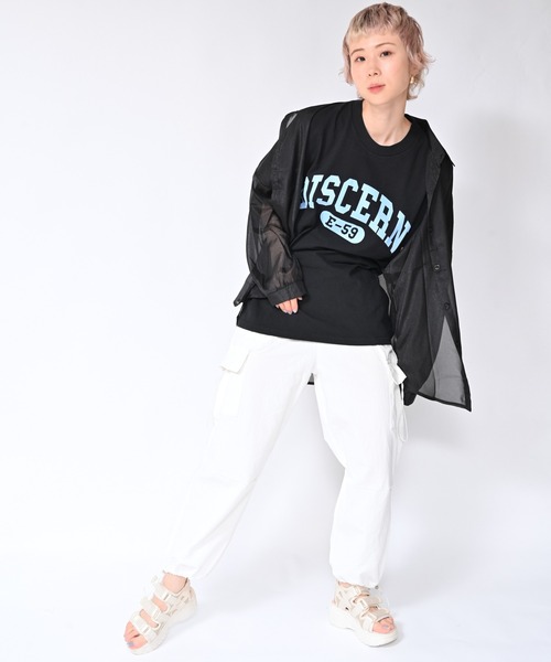 Alite cloth(アリーテクロス)の「アメリカンスタイルワイドカーゴパンツ(カーゴパンツ・レディース・ホワイト/ピンク/ブラック/グレー・M/L/S/XL)」の12枚目の写真