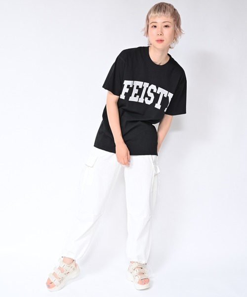 Alite cloth(アリーテクロス)の「アメリカンスタイルワイドカーゴパンツ(カーゴパンツ・レディース・ホワイト/ピンク/ブラック/グレー・M/L/S/XL)」の13枚目の写真