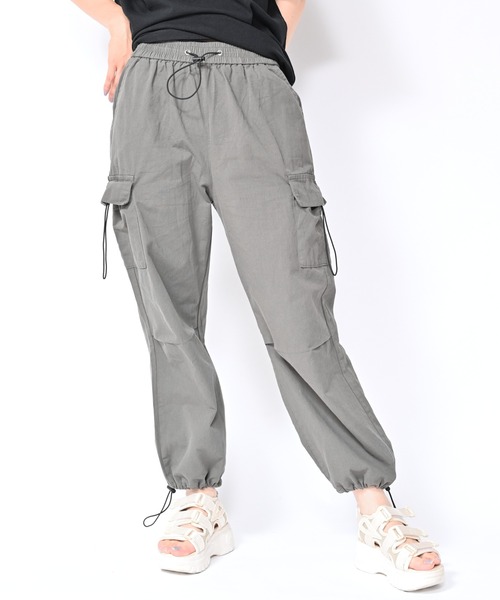 Alite cloth(アリーテクロス)の「アメリカンスタイルワイドカーゴパンツ(カーゴパンツ・レディース・ホワイト/ピンク/ブラック/グレー・M/L/S/XL)」の19枚目の写真