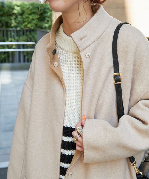 B.C STOCK（ベーセーストック）の「S120ブレンドリバーシブルミドル丈