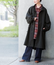 osharewalker | 『ミリタリーナイロンロングコート』(ミリタリージャケット)