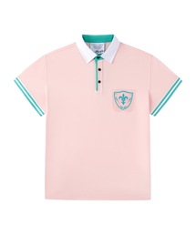 KOBMAST IVAROV（コブマストアイバロブ）の「【KOBMAST IVAROV 】ポロシャツ - 学園（ピンク）（ポロシャツ）」