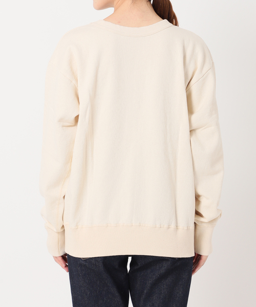 MIXTA（ミクスタ）の「【MIXTA/ミクスタ】MELLOW CREW SWEATSHIRTS：スウェット（スウェット・レディース・アイボリー・MEDIUM）」の9枚目の写真