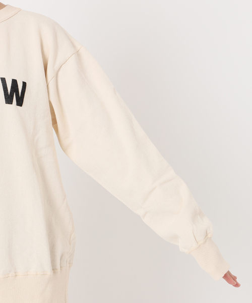 MIXTA（ミクスタ）の「【MIXTA/ミクスタ】MELLOW CREW SWEATSHIRTS：スウェット（スウェット・レディース・アイボリー・MEDIUM）」の12枚目の写真