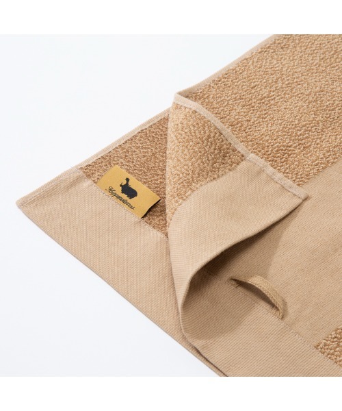 Hippopotamus（ヒポポタマス）の「【N.HOOLYWOOD x HIPPOPOTAMUS】オーガニックコットン＆バンブー フェイスタオル（タオル・レディース・カーキ/ベージュ/ダークカーキ・FREE）」の4枚目の写真
