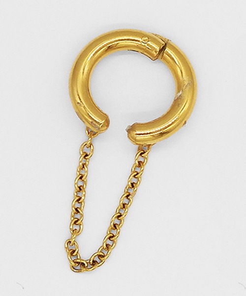 Zoule（ゾーラ）の「Zoule ゾーラ:stainless E-1　ステンレスイヤーカフ（イヤーカフ・レディース・ゴールド/シルバー・FREE）」の4枚目の写真