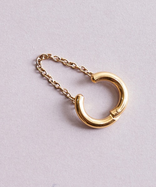 Zoule（ゾーラ）の「Zoule ゾーラ:stainless E-1　ステンレスイヤーカフ（イヤーカフ・レディース・ゴールド/シルバー・FREE）」の7枚目の写真