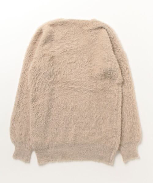 gossip！ロサンゼルス（ゴシップロサンゼルス）の「YUGA　Vネック　ルーズシルエットセーター（ニット/セーター・レディース・ブラウン/ブルー/オフホワイト/レッド/ブラック・FREE）」の20枚目の写真