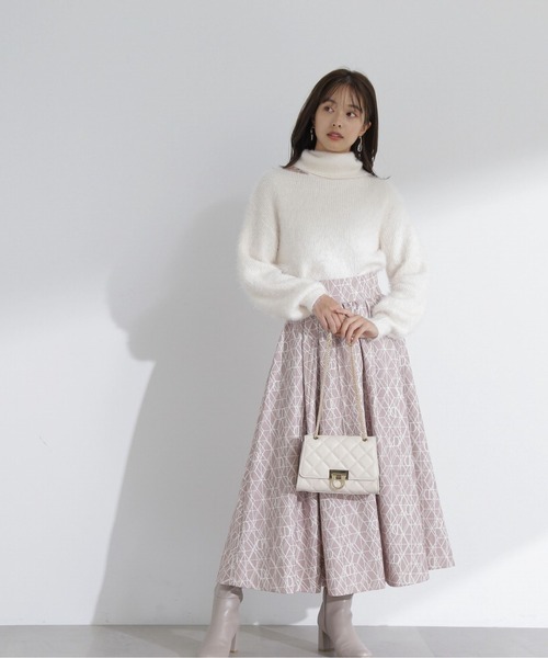 PROPORTION BODY DRESSING(プロポーションボディドレッシング)の「アシメネックニット / 1213270031(ニット/セーター・レディース・ホワイト系その他/ブラウン/ブルー・FREE)」の20枚目の写真