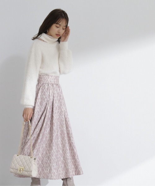 PROPORTION BODY DRESSING(プロポーションボディドレッシング)の「アシメネックニット / 1213270031(ニット/セーター・レディース・ホワイト系その他/ブラウン/ブルー・FREE)」の21枚目の写真