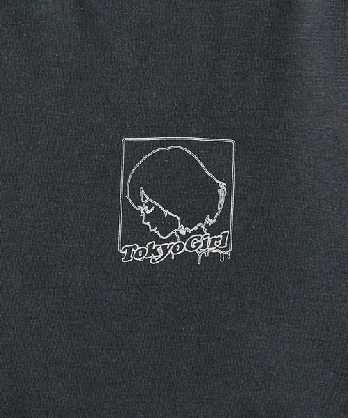 TOKYOGIRL（トーキョーガール）の「《WEB限定》【TOKYO GIRL】東京ガールクルースウェット（スウェット・レディース・チャコールグレー/アッシュグレー/ブラック/グリーン/ダークグレー・FREE）」の20枚目の写真