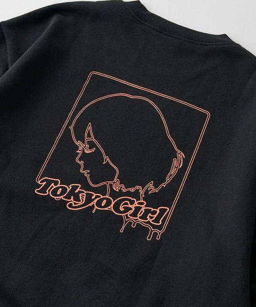 TOKYOGIRL（トーキョーガール）の「《WEB限定》【TOKYO GIRL】東京ガールクルースウェット（スウェット・レディース・チャコールグレー/アッシュグレー/ブラック/グリーン/ダークグレー・FREE）」の15枚目の写真