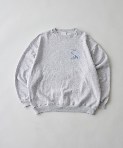 TOKYOGIRL（トーキョーガール）の「《WEB限定》【TOKYO GIRL】東京ガールクルースウェット（スウェット・レディース・チャコールグレー/アッシュグレー/ブラック/グリーン/ダークグレー・FREE）」の7枚目の写真