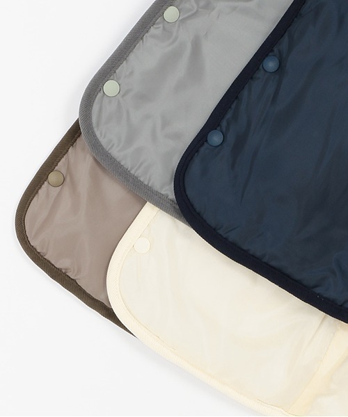 petit main（プティマイン）の「【& Re/撥水加工】キルト薄中綿ジャケット（ブルゾン・キッズ・ネイビー/アイボリー/モカ/カーキ・120cm/110cm/80ｃｍ/100cm/90cm/130cm）」の6枚目の写真