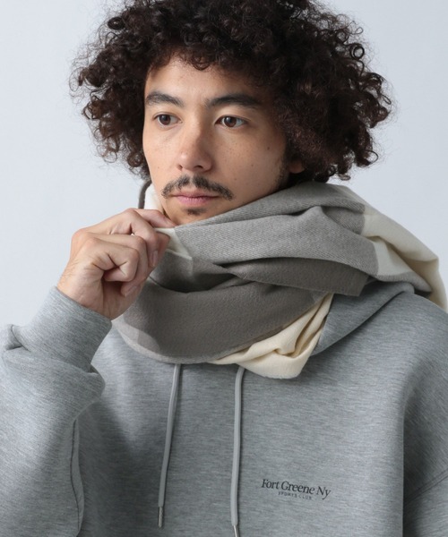 BAYFLOW（ベイフロー）の「チェックマフラー（マフラー）」 - WEAR