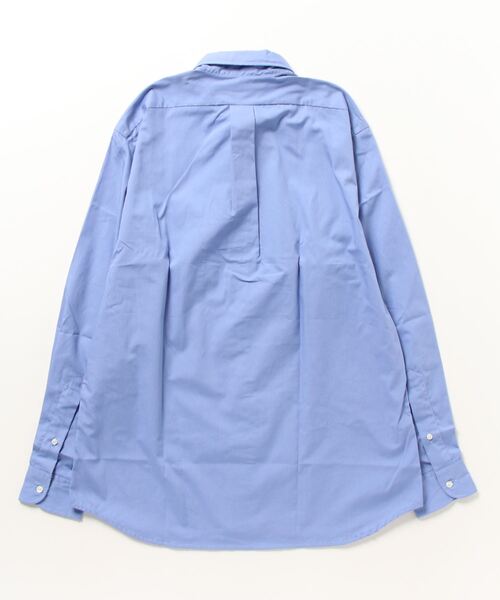 INDIVIDUALIZED SHIRTS（インディビジュアライズドシャツ）の「INDIVIDUALIZED SHIRT / インディビジュアライズド シャツ：別注 L/S Poplin B.D shirts：IS200001000-2[MUS]（シャツ/ブラウス・メンズ・ホワイト/ブルー・M）」の3枚目の写真
