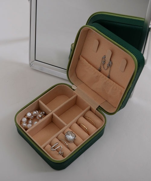 resonance】シンプルデザイン アクセサリーケース/アクセサリー収納