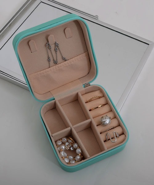 セール】【resonance】シンプルデザイン アクセサリーケース