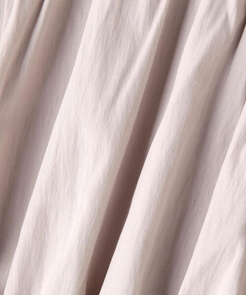 N.（N. Natural Beauty Basic）（エヌエヌナチュラルビューティーベーシック）の「◆シャーリングギャザーブラウス（シャツ/ブラウス・レディース・ベージュ/グレー・MEDIUM）」の5枚目の写真