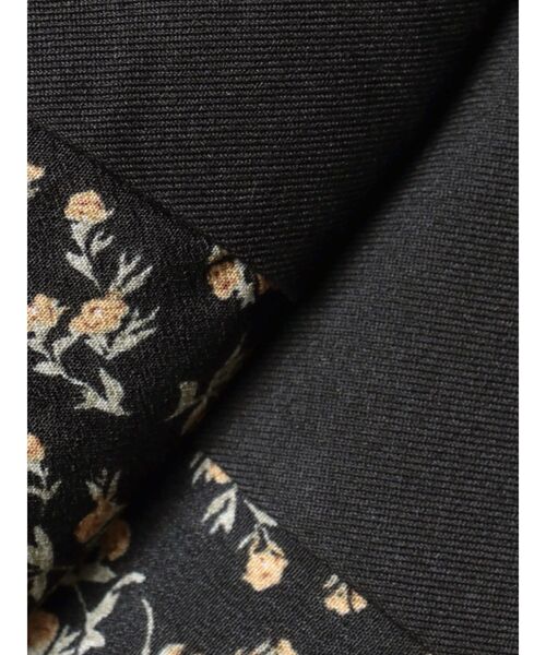 merry jenny（メリージェニー）の「キリカエflowerフリルワンピース（ワンピース・レディース・ライトブルー/ベージュ/ブラック・FREE）」の7枚目の写真