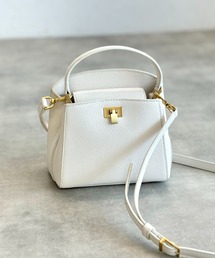 LOEKA（ロエカ）の「ハンドル付き本革2WAYスモールショルダー（ハンドバッグ）」