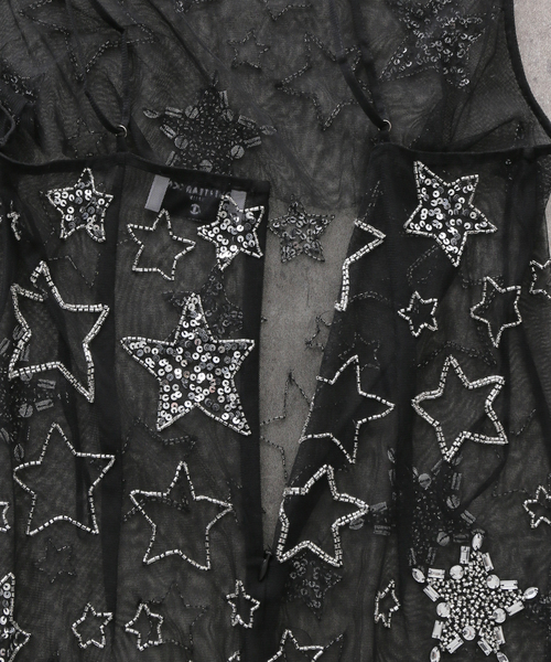 SLOBE IENA(スローブイエナ)の「【OneTeaSpoon/ワンティースプーン】 STAR SLIP DRESSワンピース(ワンピース・レディース・ブラック・FREE)」の19枚目の写真