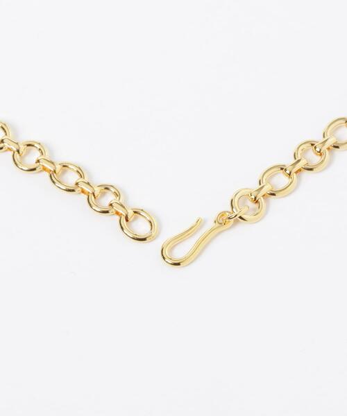 URBAN RESEARCH（アーバンリサーチ）の「リングチェーンネックレス（ネックレス・レディース・ゴールド・-）」の9枚目の写真