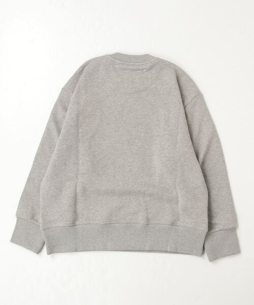 MM6 Maison Margiela（ｴﾑｴﾑｼｯｸｽ ﾒｿﾞﾝ ﾏﾙｼﾞｪﾗ）の「MM6 Maison Margiela(エムエムシックス メゾン マルジェラ)Kids & Junior ブランドロゴ長袖スウェットプルオーバー（パーカー・キッズ・グレー・12Y/16Y/14Y/10Y）」の2枚目の写真