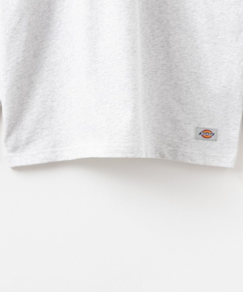 Dickies(ディッキーズ)の「Dickies 別注 胸ポケット ワンポイントロゴ ロングスリーブTEE(Tシャツ/カットソー・メンズ・ブラック/ホワイト/カーキ/杢グレー・XXL/M/L/S/XL)」の10枚目の写真