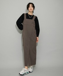 ADAM ET ROPE' | 【WEB限定】カーゴワンピース(ワンピース)