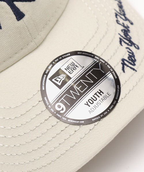 NEW ERA（ニューエラ）の「【NEW ERA（ニューエラ）】別注VISORロゴキャップ（KIDS）（キャップ・キッズ・ブラウン/オフホワイト/グレー・FREE）」の13枚目の写真