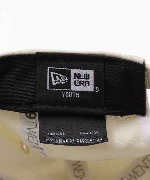 NEW ERA（ニューエラ）の「【NEW ERA（ニューエラ）】別注VISORロゴキャップ（KIDS）（キャップ・キッズ・ブラウン/オフホワイト/グレー・FREE）」の17枚目の写真