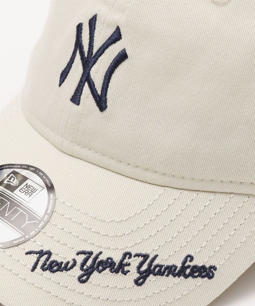 NEW ERA（ニューエラ）の「【NEW ERA（ニューエラ）】別注VISORロゴキャップ（KIDS）（キャップ・キッズ・ブラウン/オフホワイト/グレー・FREE）」の18枚目の写真