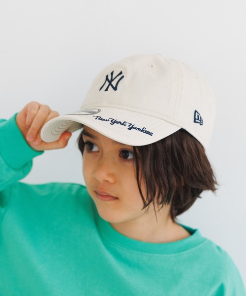 NEW ERA（ニューエラ）】別注VISORロゴキャップ（KIDS）（キャップ