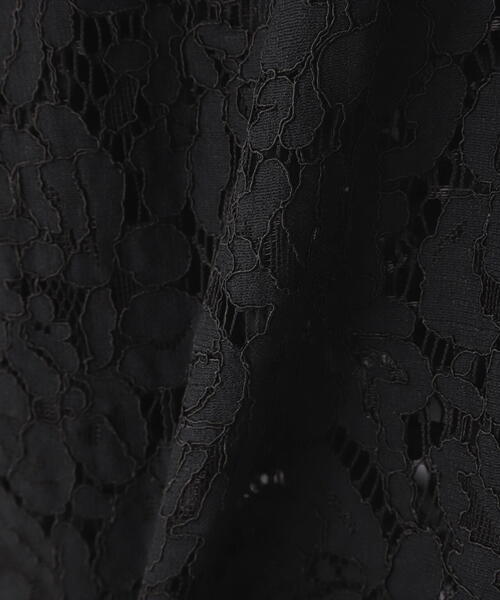 N.（N. Natural Beauty Basic）（エヌエヌナチュラルビューティーベーシック）の「◆ケミカルレースシャツ（シャツ/ブラウス・レディース・オフホワイト/ブラック・MEDIUM）」の16枚目の写真