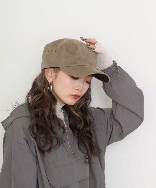 Well-Tailored（ウェルテイラード）の「Well-Tailored WORK CAP STANDARD（キャップ・メンズ・ブラック/ベージュ・FREE）」の3枚目の写真